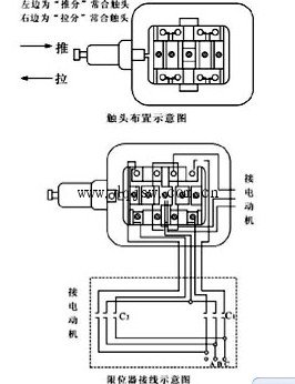 斷火限位器接線示意圖